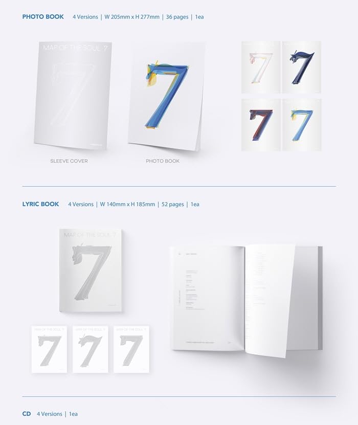 Amazon.com: BTS - MAP of The Soul : 7 CD (Random ver